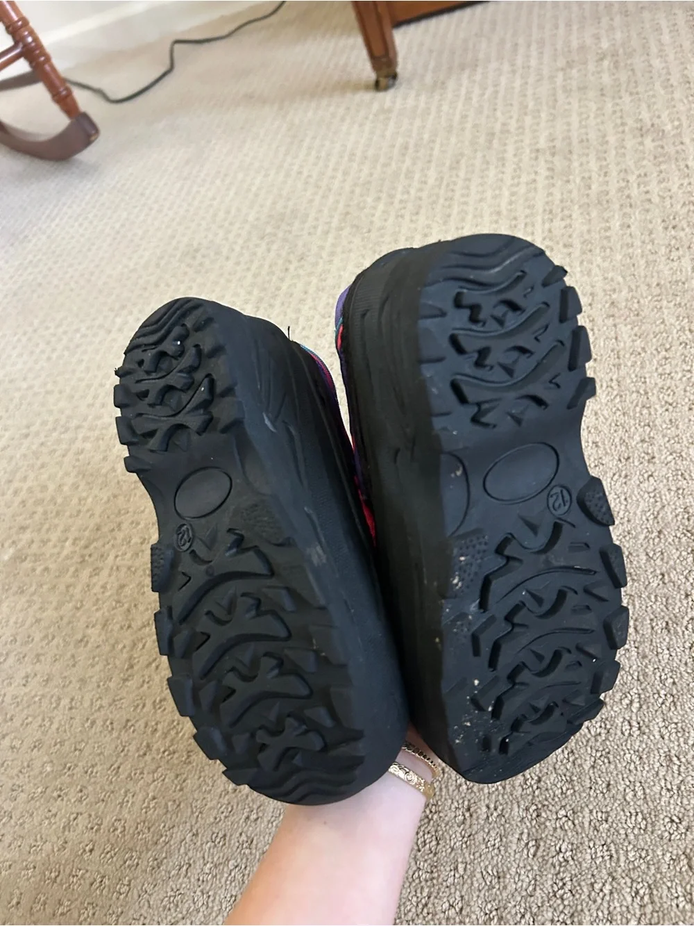 Target Kids Pink and Purple Snow Boots